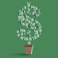 Vector money tree concepts