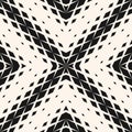 Vector monochrome geometric halftone seamless pattern with rhombuses, diamonds Royalty Free Stock Photo