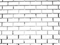 Vector monochrome grunge background. Illustration of brick wall texture. Grunge Distress Sketch Stamp Overlay Effect. Royalty Free Stock Photo