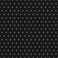 Vector monochrome seamless geometric pattern Royalty Free Stock Photo