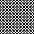 Vector monochrome seamless pattern, cross stitching