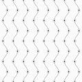 Vector monochrome seamless pattern. Geometric background with vertical smooth lines. Dots connected with lines Royalty Free Stock Photo