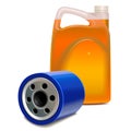 Vector Motor Oil with Filter