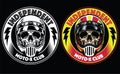 Motorcycle club badge