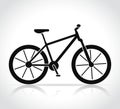 Vector mountain bike icon