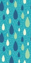 Vector multi drops on nature texture creative seamless pattern background