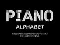 Piano font