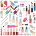 Vector Nails Makeup Cosmetics