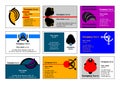 Vector namecards and logos