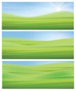 Vector nature backgrounds.