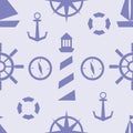 Vector nautical pattern