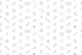Vector Navigation pattern. Navigation seamless background Royalty Free Stock Photo