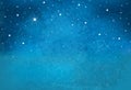 Vector night starry sky background