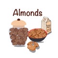 Vector Nutrition nuts food almonds.