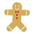 Christmas decoration nicknack gingerbread man Royalty Free Stock Photo