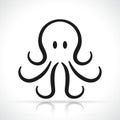 Vector octopus icon design Royalty Free Stock Photo