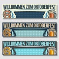 Vector Oktoberfest banners