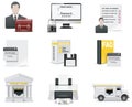 Vector online banking icon set. Part 1