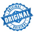 Vector original stamp Royalty Free Stock Photo