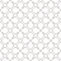 Vector ornament seamless pattern. Subtle abstract gray and white floral texture Royalty Free Stock Photo