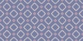 Vector ornamental seamless pattern. Ethnic style geometric ornament texture, soft blue and pink colour Royalty Free Stock Photo