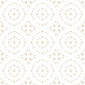 Vector ornamental seamless pattern in traditional eastern style. Golden mosaic Royalty Free Stock Photo