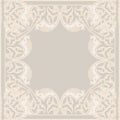 Vector ornate frame in Eastern style.