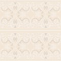 Vector ornate seamless floral pattern in Eastern style