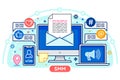 Social Media Marketing and Email
