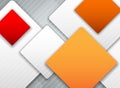 Vector Overlapping Squares Background Royalty Free Stock Photo