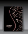 Vector paisley brochure