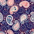 Vector Paisley seamless pattern