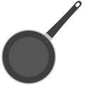 Vector pan for fried, for kitchen illustration