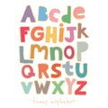 Vector paper alphabet