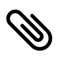 Vector paperclip icon