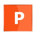 Vector parking icon