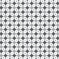 Vector pattern. abstract flower monochrome stylish, repeating with small floral