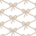 Vector pattern of braided cord.