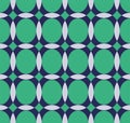 Vector pattern with ellipse and hemisphere Royalty Free Stock Photo