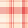 Vector pattern fabric of plaid seamless check with a texture tartan textile background