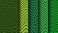 Vector pattern with green stripes. A design concept for celebrating St. Patrick's Day.