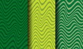 Vector pattern with green stripes. A design concept for celebrating St. Patrick's Day.