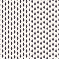 Vector pattern. Linocut striped diamond shapes. Repeating geometrical tile background. Monochrome surface design textile swatch.