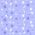 Vector pattern made with stars