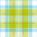 Vector pattern in plaid with a repeatable motif