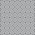 Vector pattern. Repeating geometric tiles with square elements Royalty Free Stock Photo