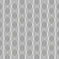 Vector pattern.wavy line or linear curves overlap each, repeating to be pointed oval shape.