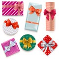 Vector Patterned Gift Boxes