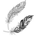 Vector Peerless Decorative Feather