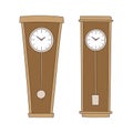 Vector pendulum clocks